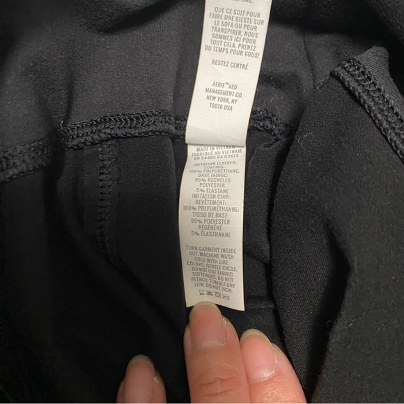 OFFLINE Faux Leather Leggings S - Picture 2 of 4